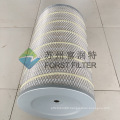 FORST 99.9% Efficiency 0.3micron Porosity Gas Turbine Air Intake Filter